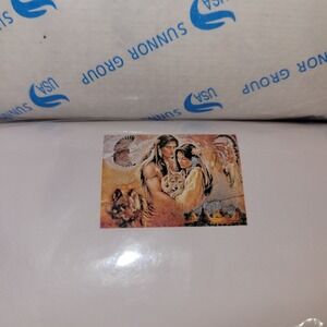 Wolf Diamond Painting Kit 30x40cm Native‎ American Art DIY Full Drill New